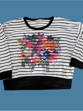Princess Vera Wang Striped Top Size L